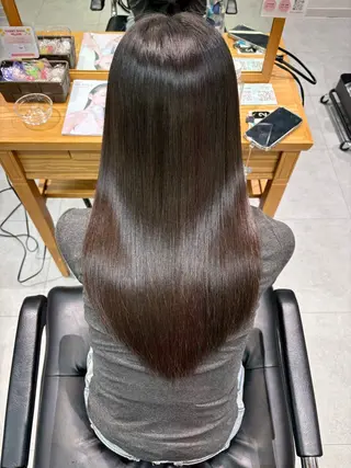 ロング カラーモデル募集 ✨🤍モモハ🤍✨のヘアスタイル