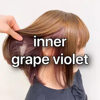 セミロング カラー ヘアアレンジ ARiA by ECLART所属・💖韓国ヘアの匠 💖TAKUMI💖のヘアスタイル