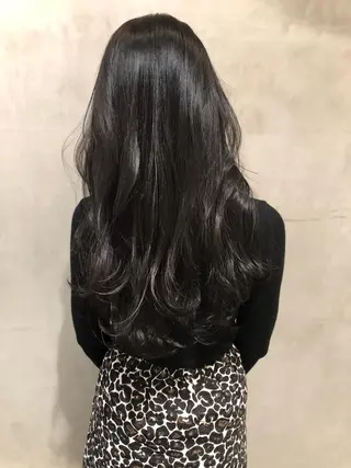 セミロング カラー 大西 直人のヘアスタイル