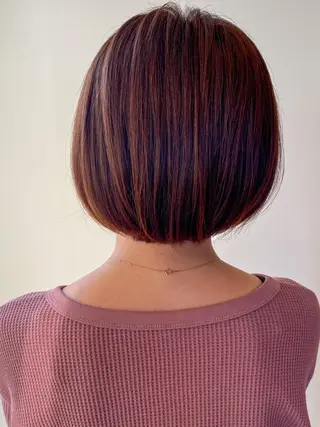 ショート カラー ✴︎ヒラガカナ✴︎ ECLAT HAIRのヘアスタイル