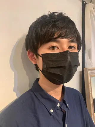 パーマ メンズ MOMOKA💫 YARD【学芸大学】のヘアスタイル