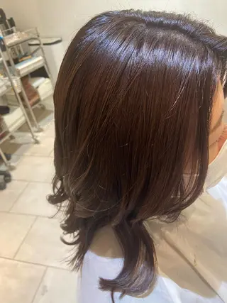 セミロング _white所属・松浦 蓮のヘアスタイル