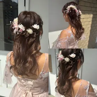 ロング ヘアアレンジ Reve  resort所属・美髪× ヘアセット✨Araiのヘアスタイル