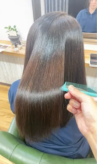セミロング i'LL Hair Design所属・藤枝のカリスマ ✂︎みしまたかしのヘアスタイル