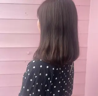 セミロング カラー 【史上最高】口コミ No.1/ナツキのヘアスタイル