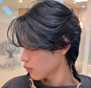 メンズ 🚨メンズ曲がる 縮毛矯正りおん🚨のヘアスタイル