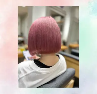 セミロング カラー en Rêve🎀 ROAReyeのマツエク・マツパデザイン