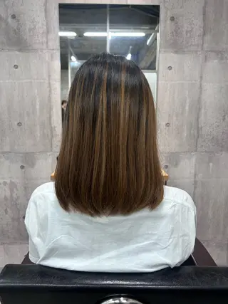 ミディアム newi赤羽 ✂️KEN✂️のヘアスタイル