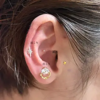 ネイル/耳つぼ /新ホワイトニングのネイルデザイン