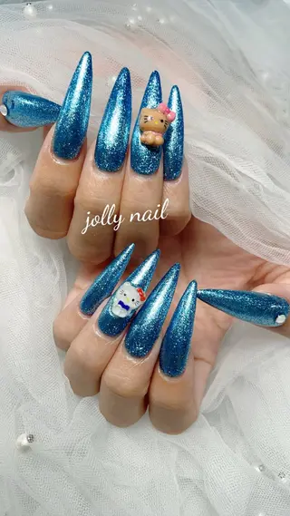ネイル Glam Nail Salon所属・Meri💅ジェル& チップ長さだし専門のネイルデザイン
