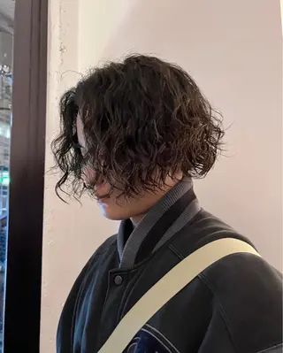 ミディアム 松村明門/メンズ カット/メンズパーマのヘアスタイル