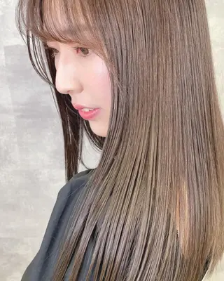ロング チダアキフミ Ash大森のヘアスタイル