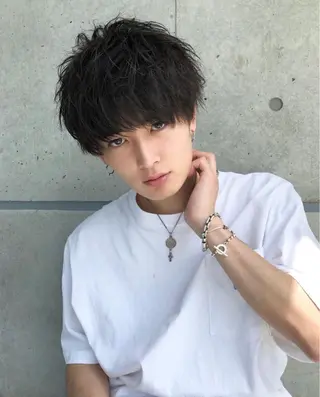 ショート メンズ 🔥札幌No.1🥇 パーマ特化美容師🔥のヘアスタイル