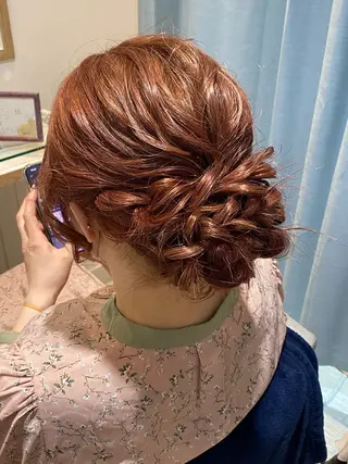 ロング ヘアアレンジ メンズカット募集中 🌷🫧森山彩音のヘアスタイル