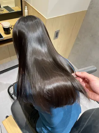 ロング パーマ 🫧髪質整形師 イケモトタクマ🎩のヘアスタイル