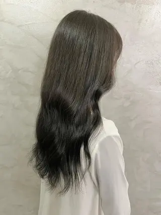 ロング カラー FUJINO RYOのヘアスタイル