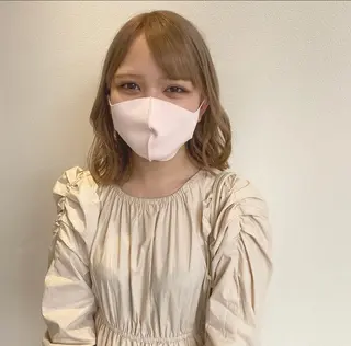 セミロング カラー 💘韓国カラー💘 クルミのヘアスタイル