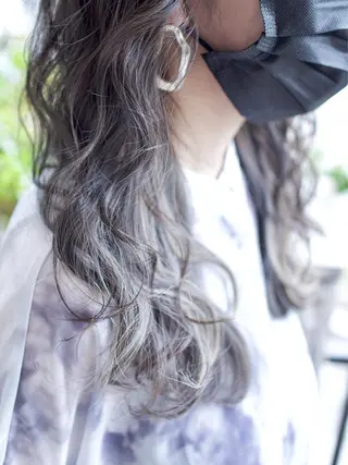 セミロング ショート/ボブ ハイトーン❤️原航平のヘアスタイル