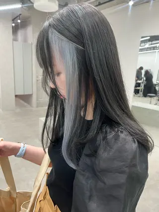 セミロング ✨ハイトーン/カット /Yudai✨のヘアスタイル