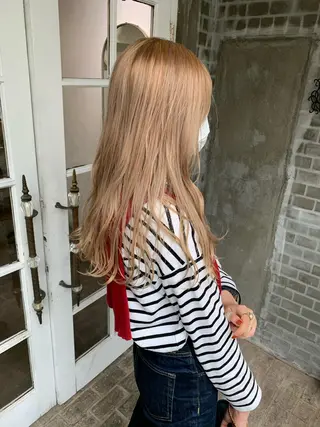 ロング カラー ハッシュカット カシマハヤトのヘアスタイル