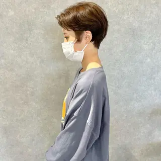 ショート 河原 亮のヘアスタイル