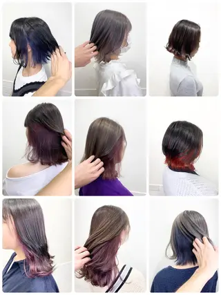 ミディアム カラー lucia奈良店所属・lucia RYOのヘアスタイル