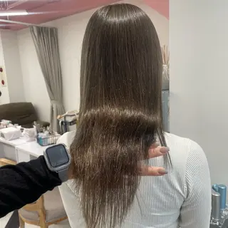 カラー クルミ/ 💕ワンホンネイルのネイルデザイン