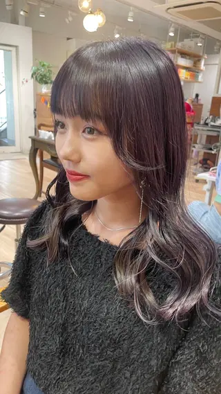 セミロング カラー コトミ【メンズ特化】 女子ウケ提案🫶🏻のヘアスタイル