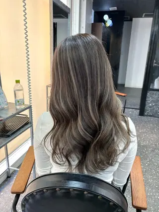 ロング 韓国風/髪質改善/ Kiyoraのヘアスタイル