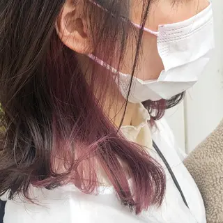 カラー 細沼 葵のヘアスタイル