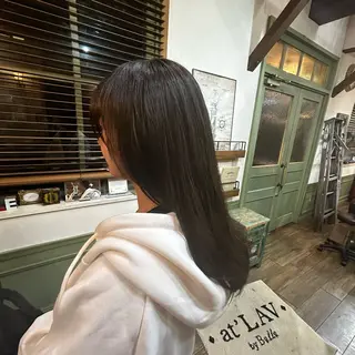 カラー 小森田　果怜 縮毛矯正、カラーのヘアスタイル