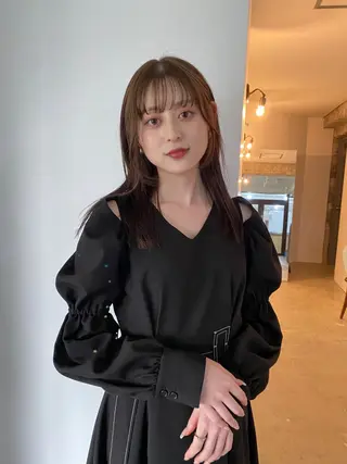 セミロング カラー GATTACA所属・KEI gattacaのヘアスタイル