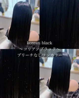 ロング カラー 大宮/韓国ヘア/ yuzuki🌙のヘアスタイル