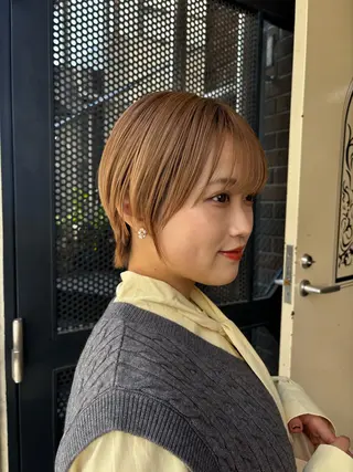ショート ハイトーン/アレンジ 🎀アオイ🎀のヘアスタイル