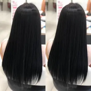 ロング パーマ ヘアアレンジ 盛れる韓国ヘア♡ 🌻鈴木花🌈のヘアスタイル