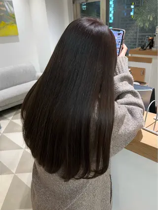 ロング カット無料| 青山 |髪質改善のヘアスタイル