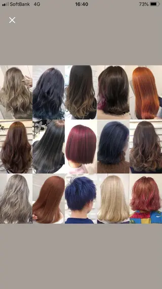 セミロング ヘアーメイクlucia所属・KEN ZOのヘアスタイル