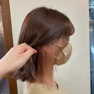 カラー NiCHE 吉祥寺所属・NiCHE 吉祥寺 💜安間 成香💜のヘアスタイル