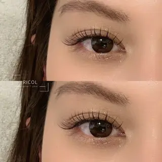 マツエク・マツパ RICOL 《リコル》のマツエク・マツパデザイン