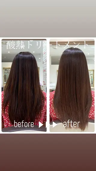 ロング ✨美髪／縮毛矯正 講師 ／塚田健✨のヘアスタイル