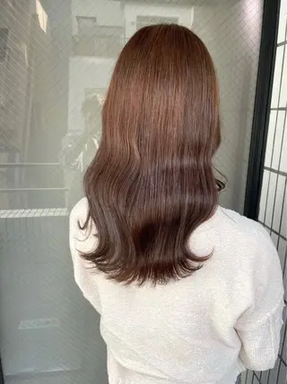 ロング カラー 大人っぽベージュ🤍 当日予約◎ヒロトのヘアスタイル