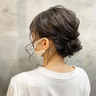 セミロング まつパ・ヘアセット ♡Chinami♡のマツエク・マツパデザイン