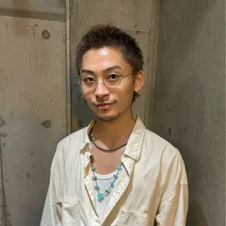カラー メンズ メンズ特化美容師 ハスイルイのヘアスタイル