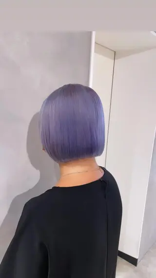 ショート カラー 🔷ダブルカラーハイ トーン🔷櫻井走のヘアスタイル