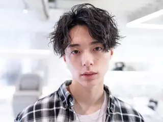 メンズ heavenly by HAVANA新宿所属・メンズショート/ピン パーマ/新宿/フウガのヘアスタイル