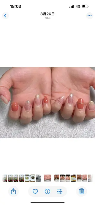 ネイル Msis nail salon 西宮北口 南口店【エムシス】所属・Msis  南口店 yukaのネイルデザイン
