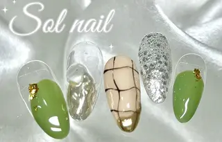 ネイル ソルネイル所属・ソルネイル ナナのネイルデザイン