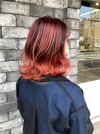 セミロング カラー ✂️似合わせの魔術師 石田一樹✂️のヘアスタイル