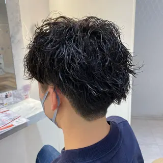 パーマ メンズ 三好 涼華のヘアスタイル