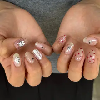 ネイル hinako /個性派ニュアンスのネイルデザイン